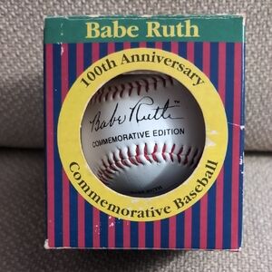 Babe Ruth Commemorative Baseball - 100th yr Anniversary. Never taken out of box!
